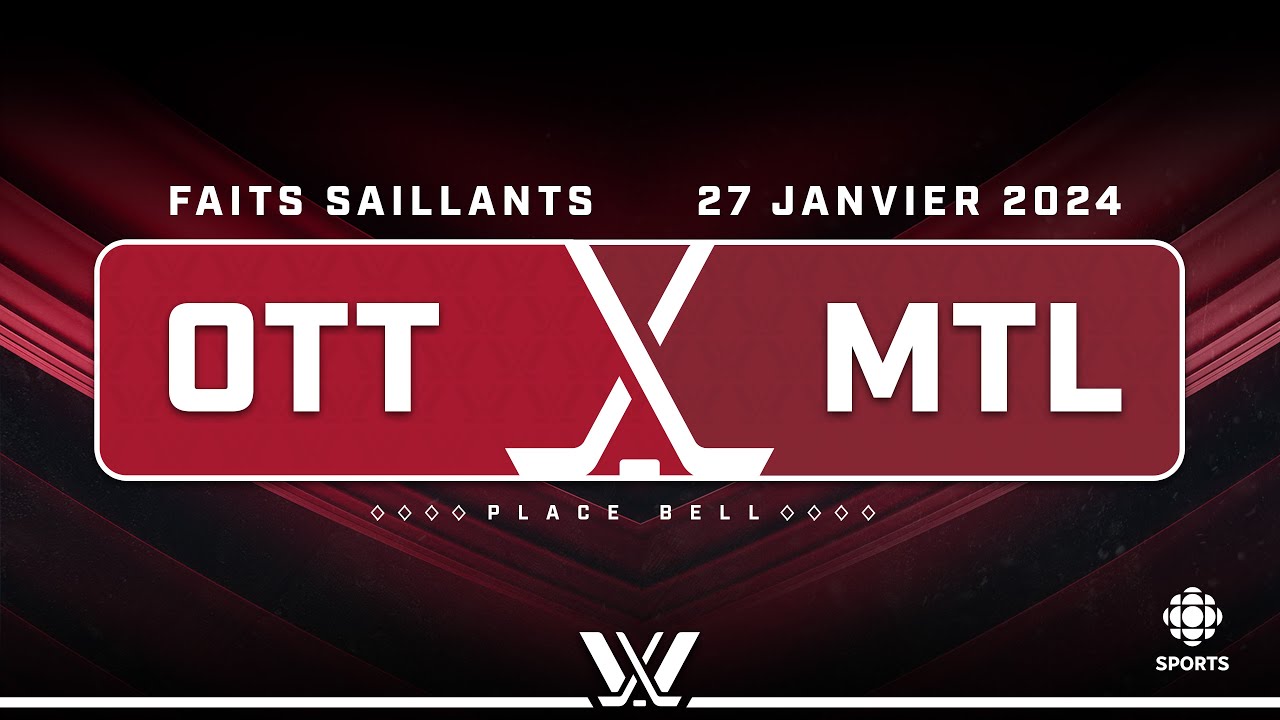 LPHF : Ottawa c. Montréal - Hockey féminin (PWHL)