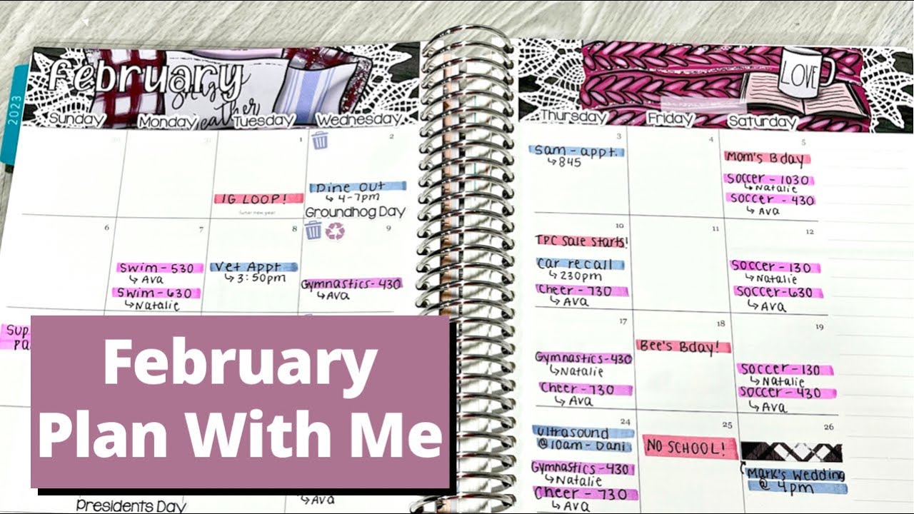 Plan With Me In My Erin Condren A5 Daily Duo