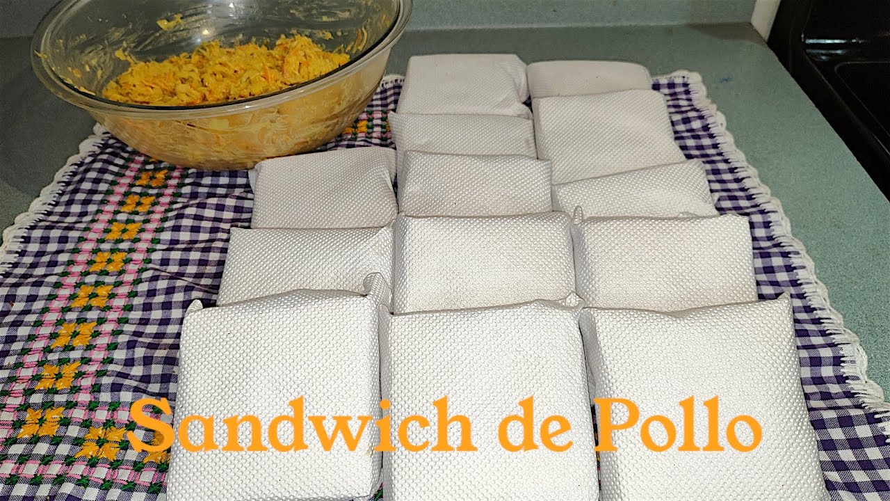 Sandwich de Pollo | Recetas Fáciles Guana-Tica y más
