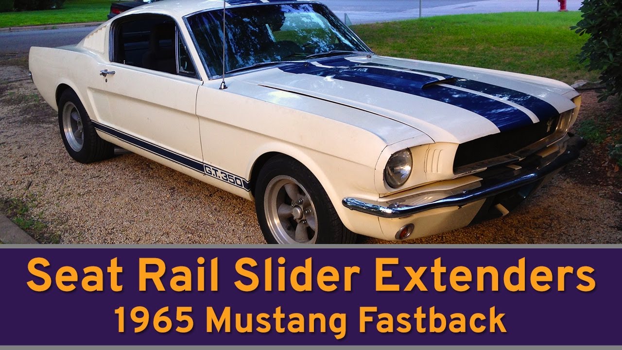 Seat Rail Extenders! Get more room in your Classic Mustang the easy way! S1 E12
