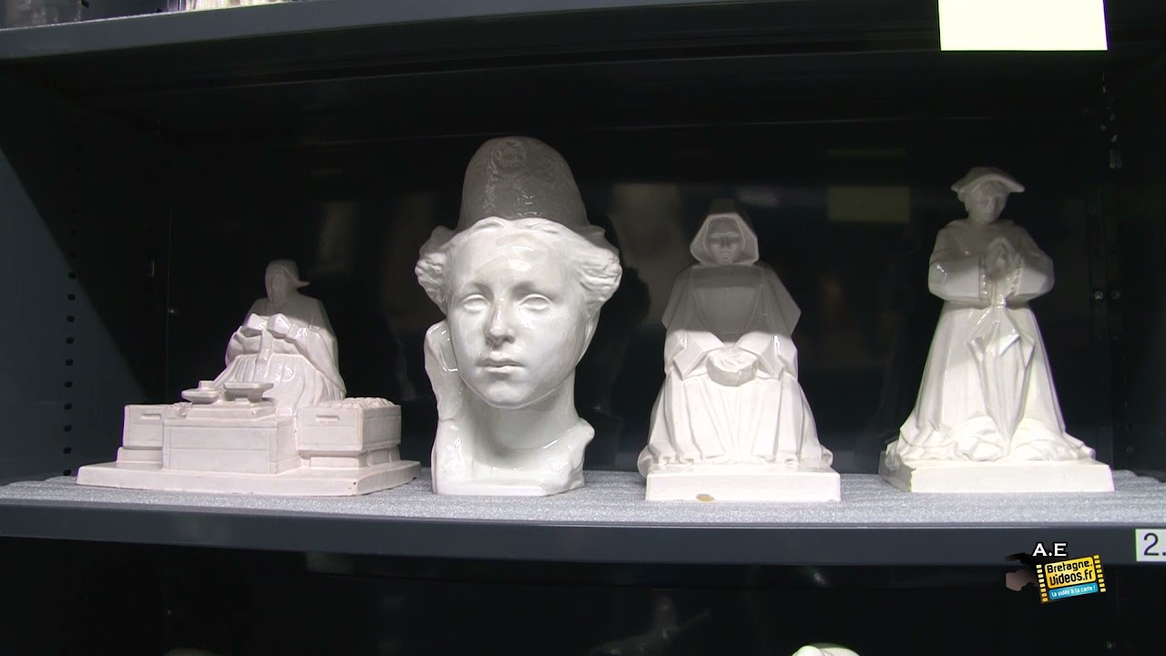 Vidéo La Faïence de Quimper  son histoire au Musée Breton. Extrait du film de André Espern