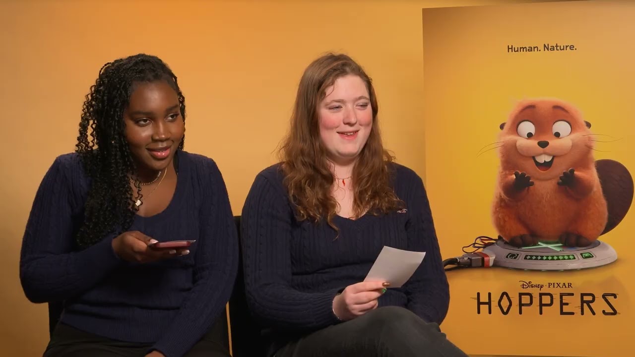 What Happens When 14-year olds get to interview the stars of a new Pixar movie?
