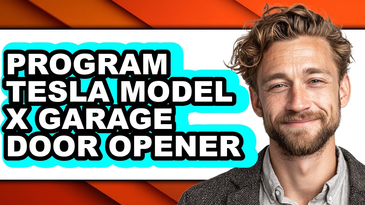 How to Program Tesla Model X Garage Door Opener (Only Way)