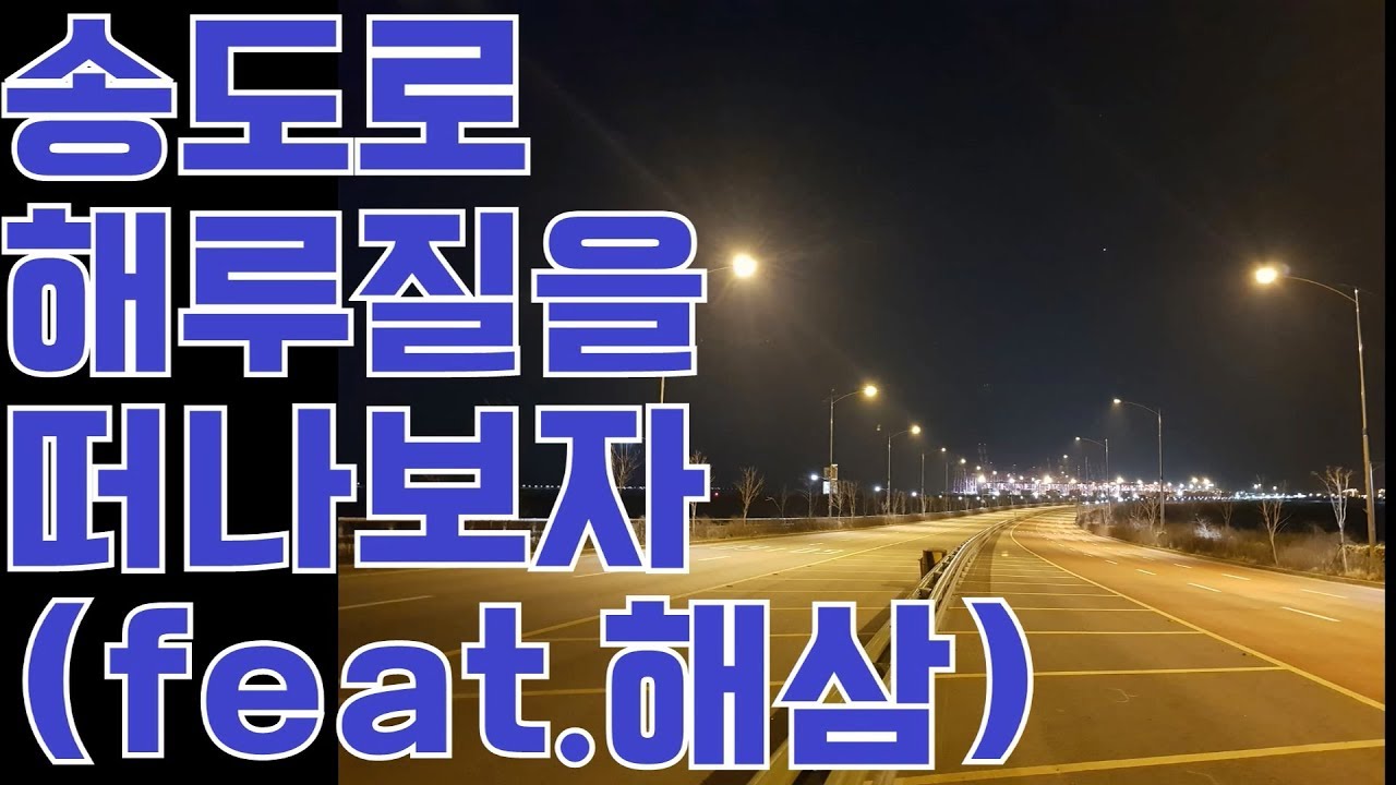 송도로 해루질을 떠나보자! (feat.해삼)
