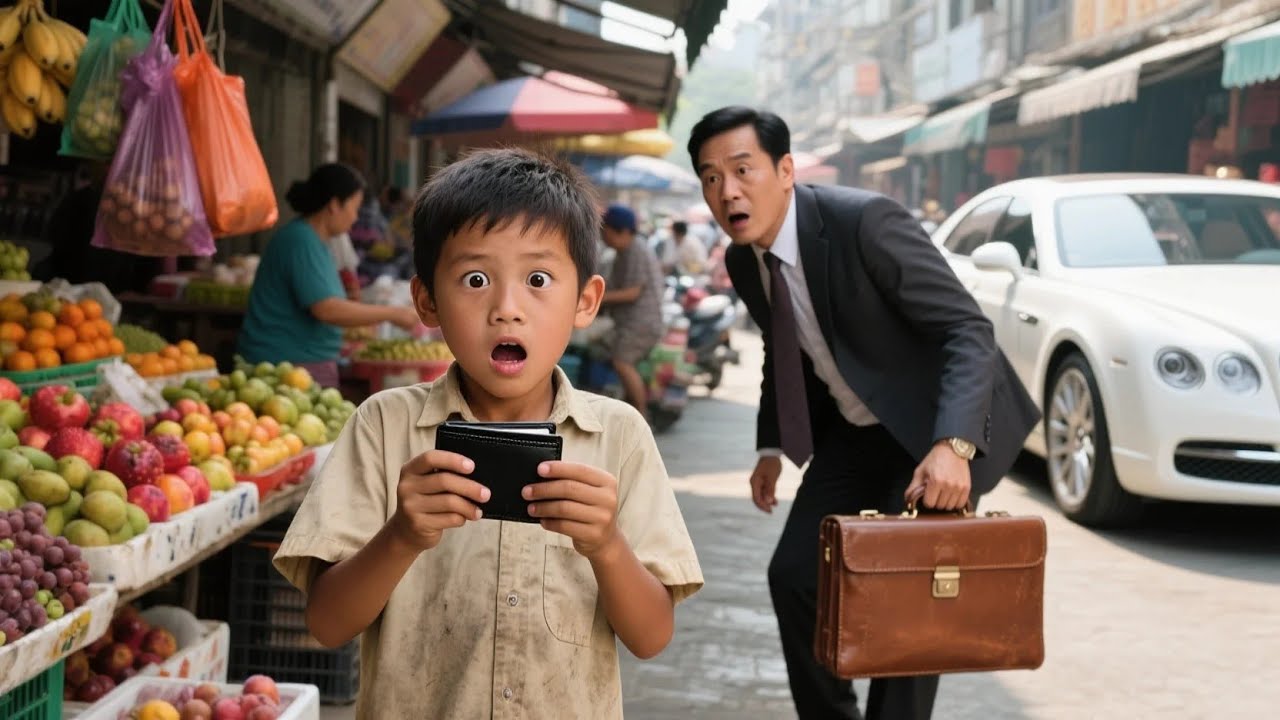 Nhặt Được Chiếc Ví Rơi Trên Đường, Cậu Bé Đánh Giày Không Ngờ Chủ Nhân Là TỶ PHÚ