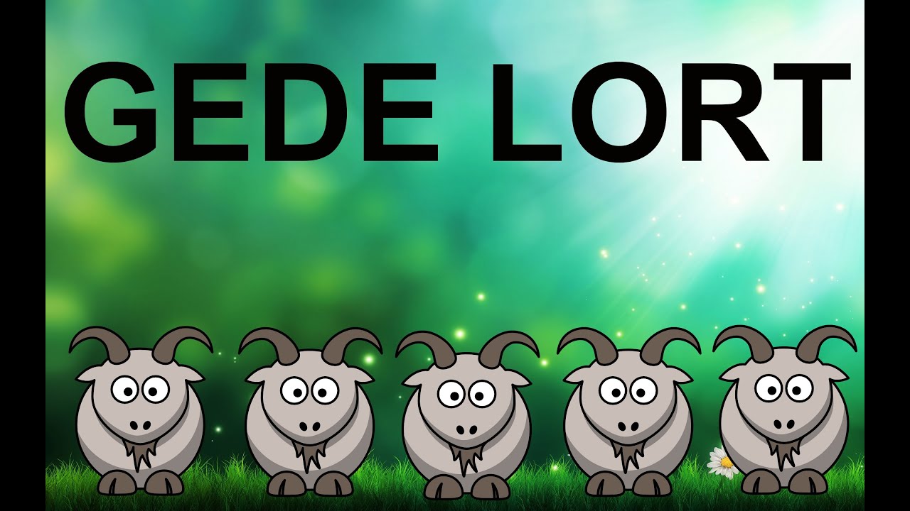 GEDELORT SANGEN!