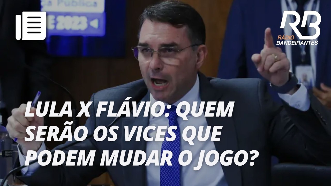Claudio Zaidan expõe disputa por vice entre Lula e Flávio Bolsonaro