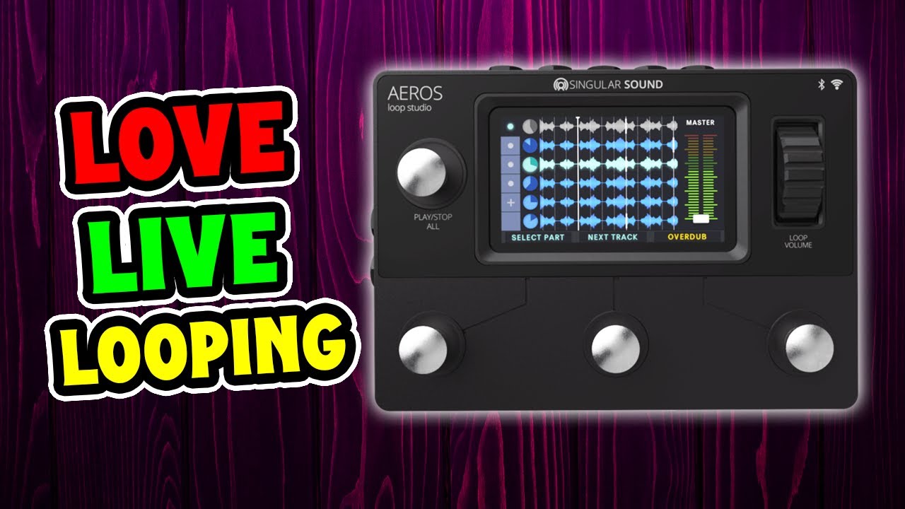 Живое лупирование с Aeros Loop Studio + BeatBuddy | Демонстрация и обзор