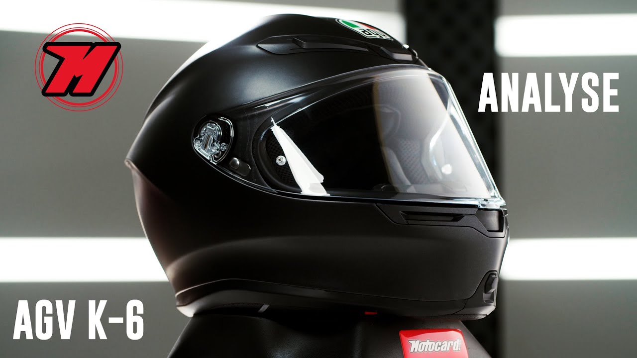 AGV K-6, le nouveau casque moto 2019 🆕🔝