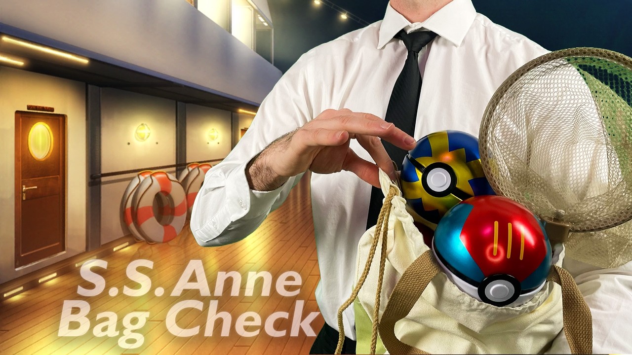 A VERY Nice Luggage Check Aboard the S.S. Anne |  ASMR Roleplay, Arinar Adventure