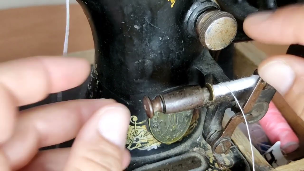 SINGER 1913 CURIOSIDADES CANILLA E HILADO