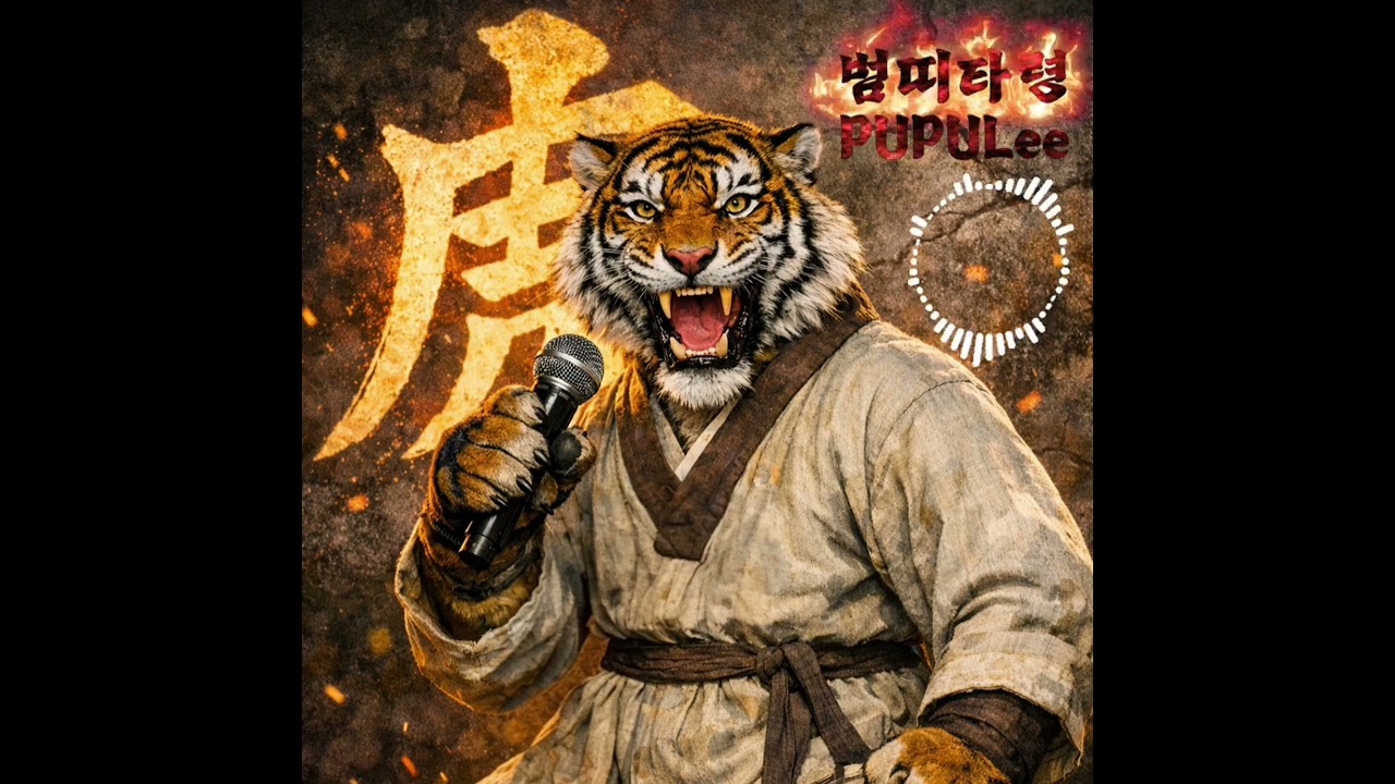 범띠타령 | Joseon Tiger Hip-Hop|Korean Traditional Hip-Hop | Tiger Born Song-푸푸리(PUPULee)🎶