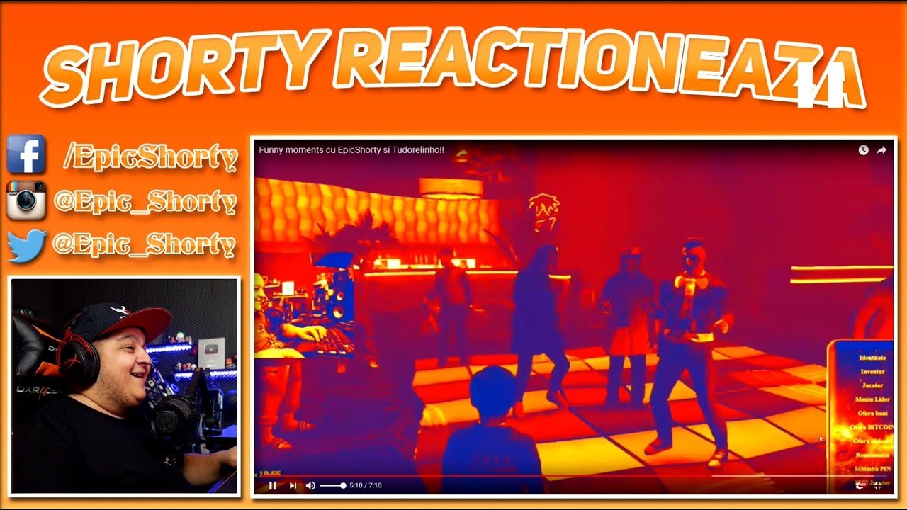 Shorty Reactioneaza | Funny Moments cu EpicShorty & Tudorelinho ! (GTA Real Life)