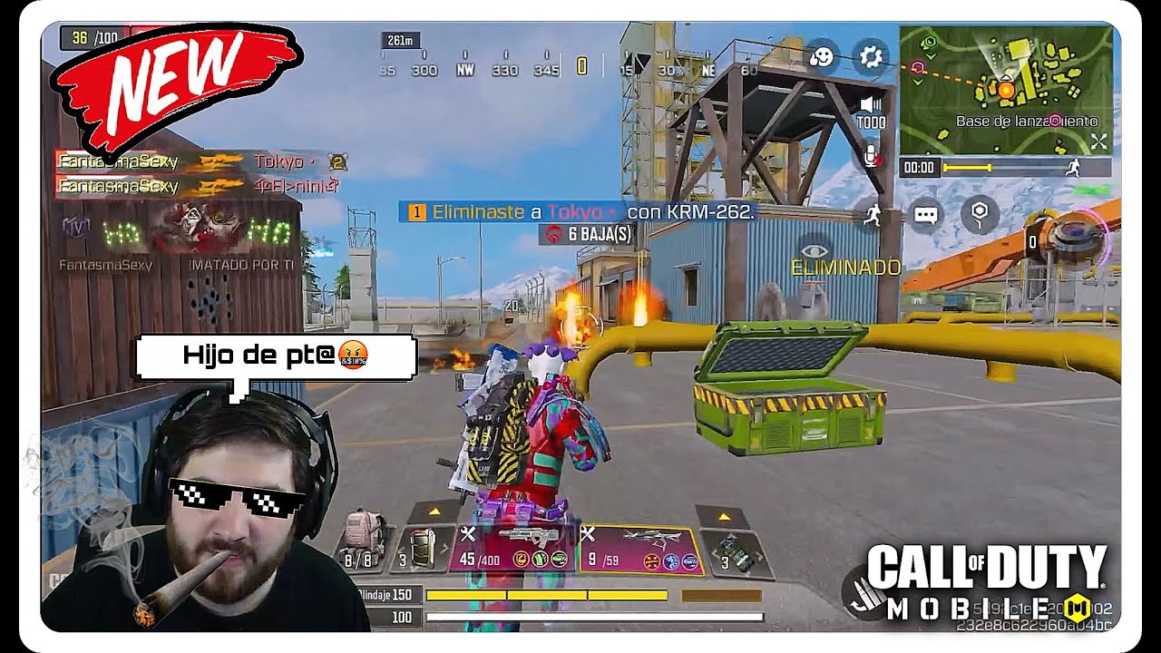 EL OSO ES MAS LETAL🔥CUANDO INSULTA a TODA LA PARTIDA🤣| CALL OF DUTY MOBILE |