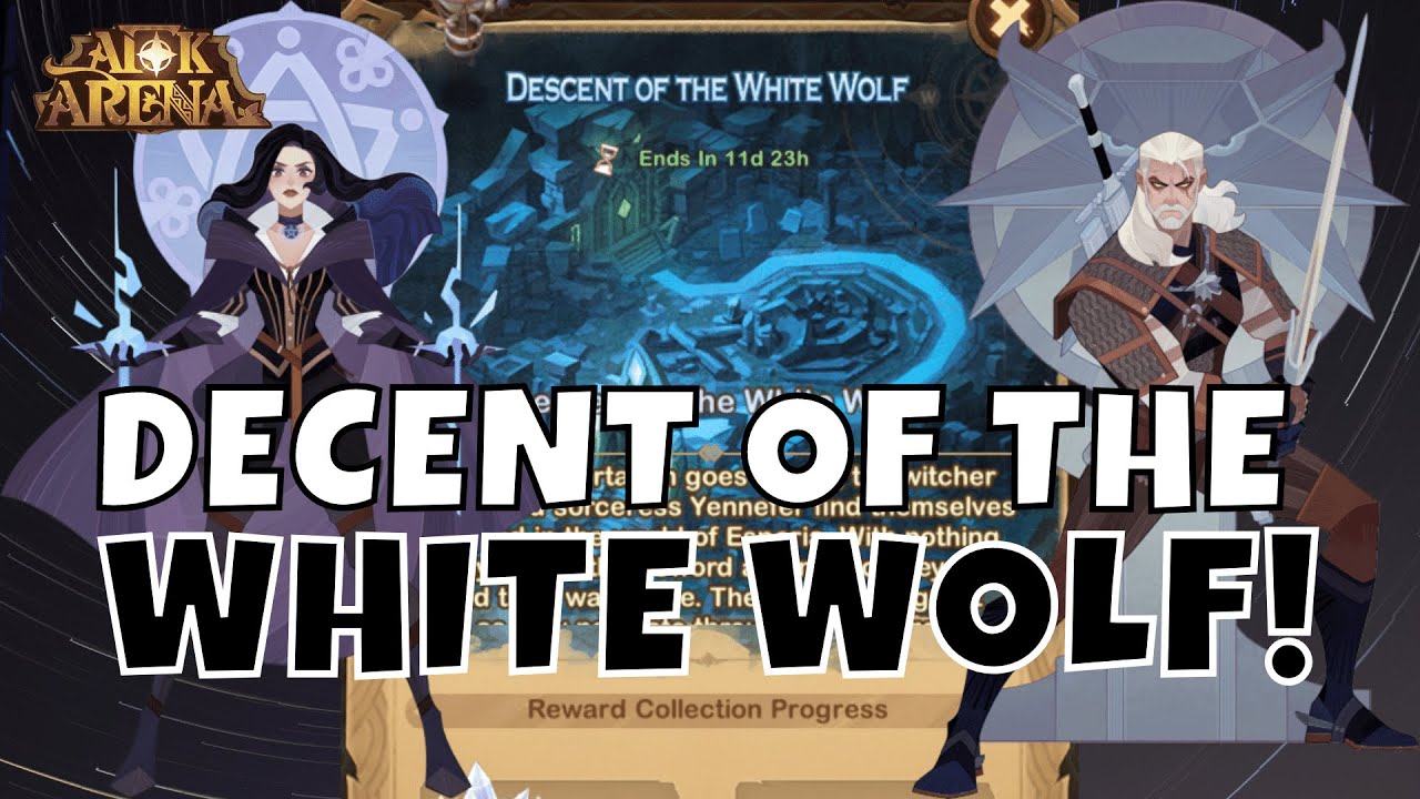 DESCENT OF THE WHITE WOLF - FAST GUIDE - VOYAGE OF WONDERS! [FURRY HIPPO AFK ARENA]