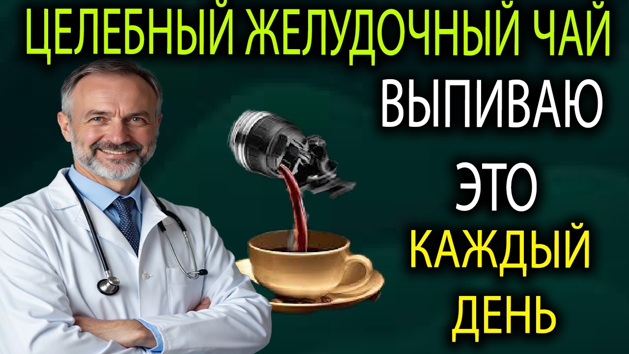 «Выпил этот чай — и желудок сказал “СПАСИБО” (результат за 5 минут)»