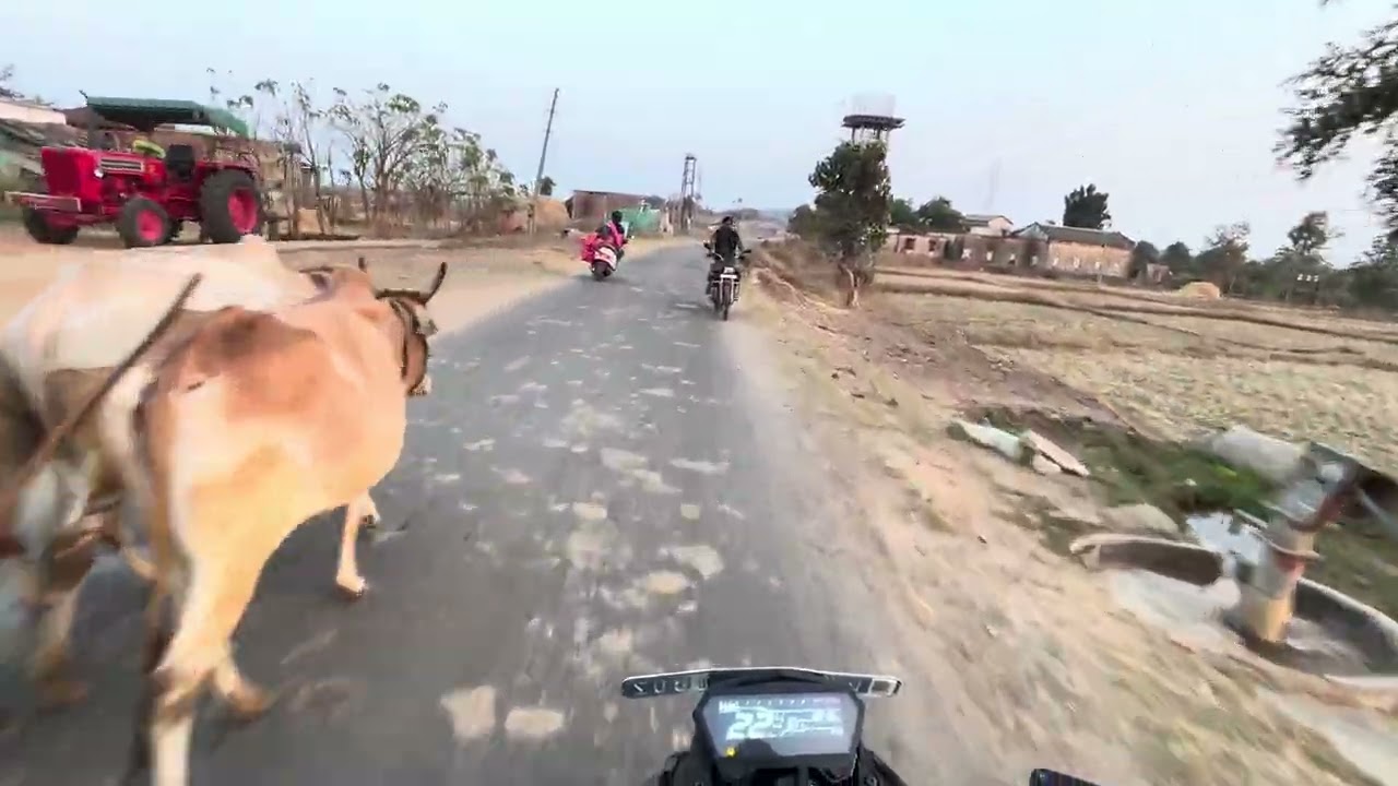 Explore karwahi village in pench 🛵🏍️👀💕✨🥵#blog #blogger #motovlog #trending 