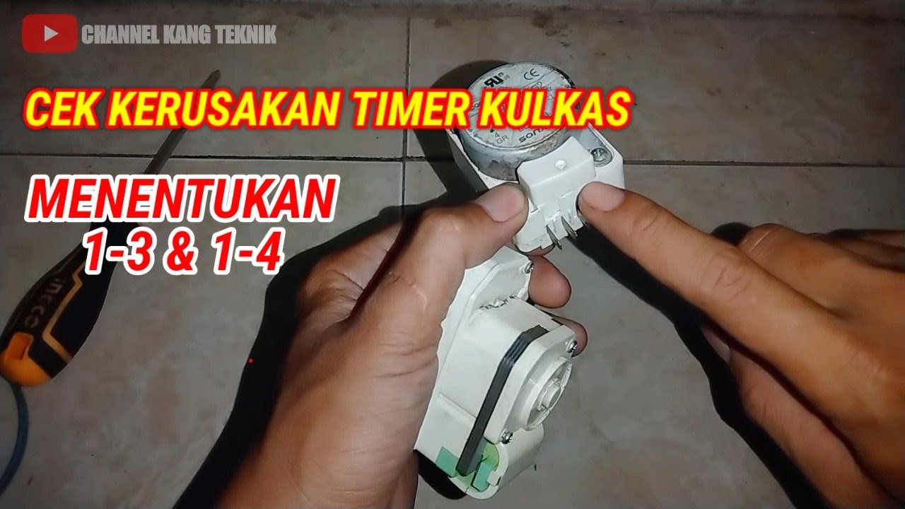 GAMPANG❗CARA MENGECEK TIMER KULKAS 2 PINTU