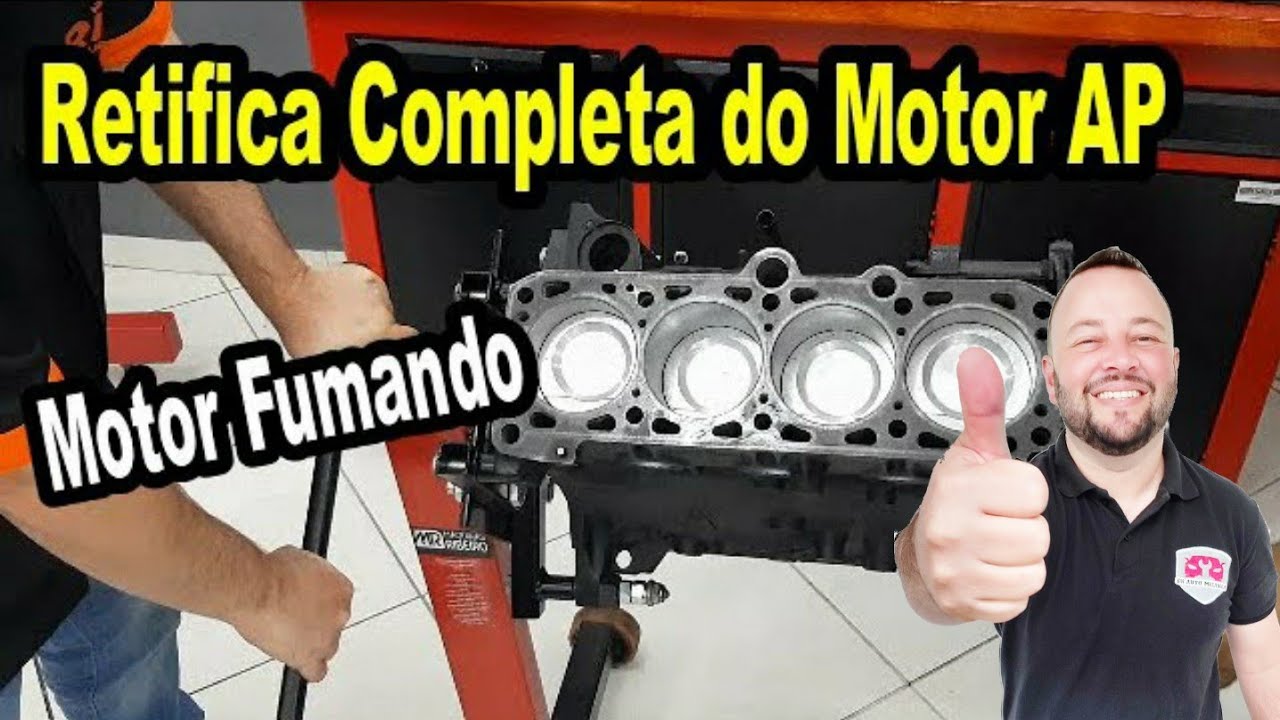 Retifica Completa do Motor AP, Motor Fumando e Fazendo Barulho -Vídeo nº379