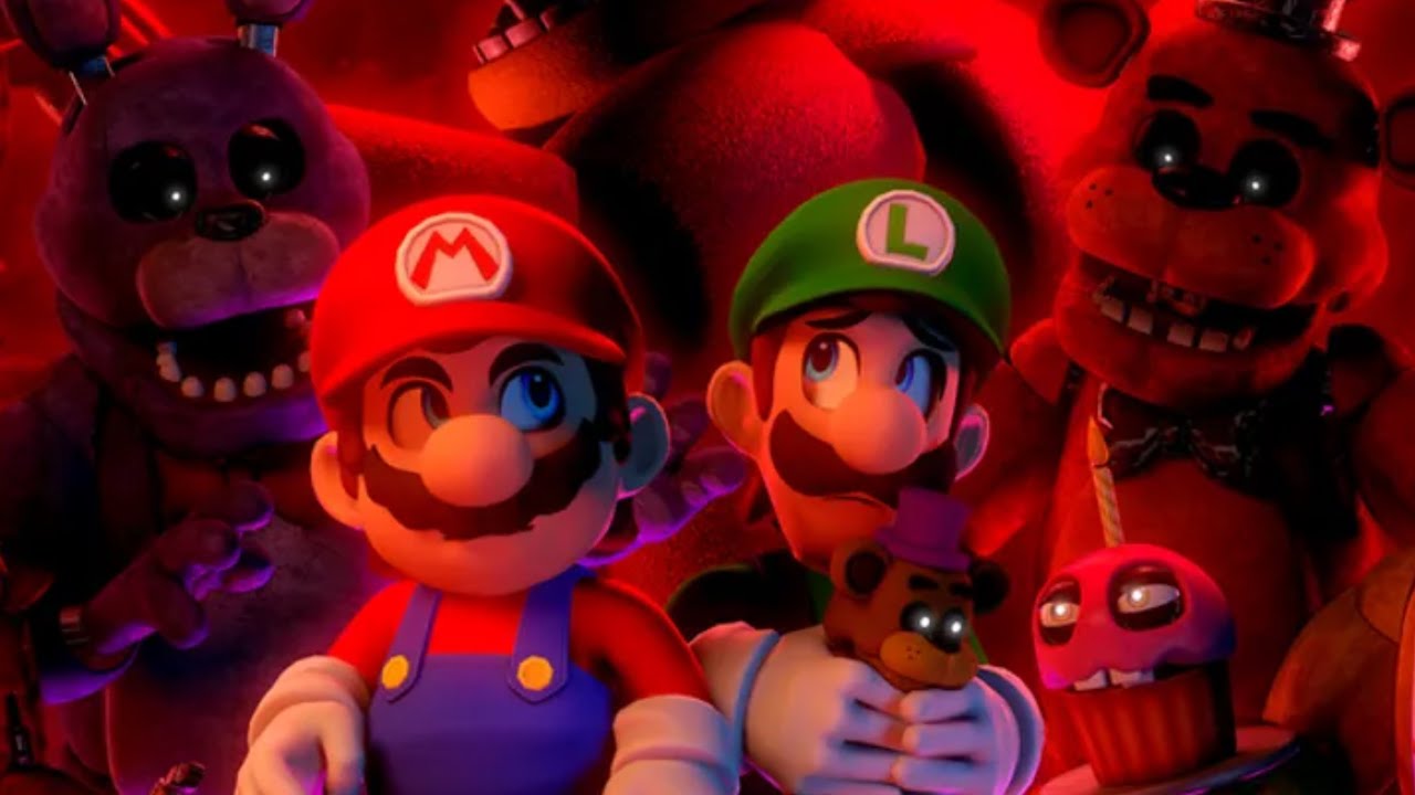 Что если бы Марио оказался в Five Nights At Freddy’s?