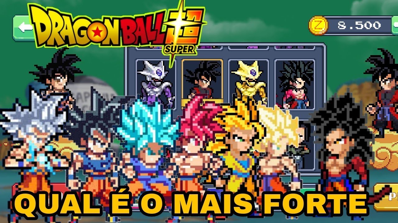 LEGENDARY FIGHTER TODOS OS GOKU QUAL É O MAIS FORTE CONFIRA