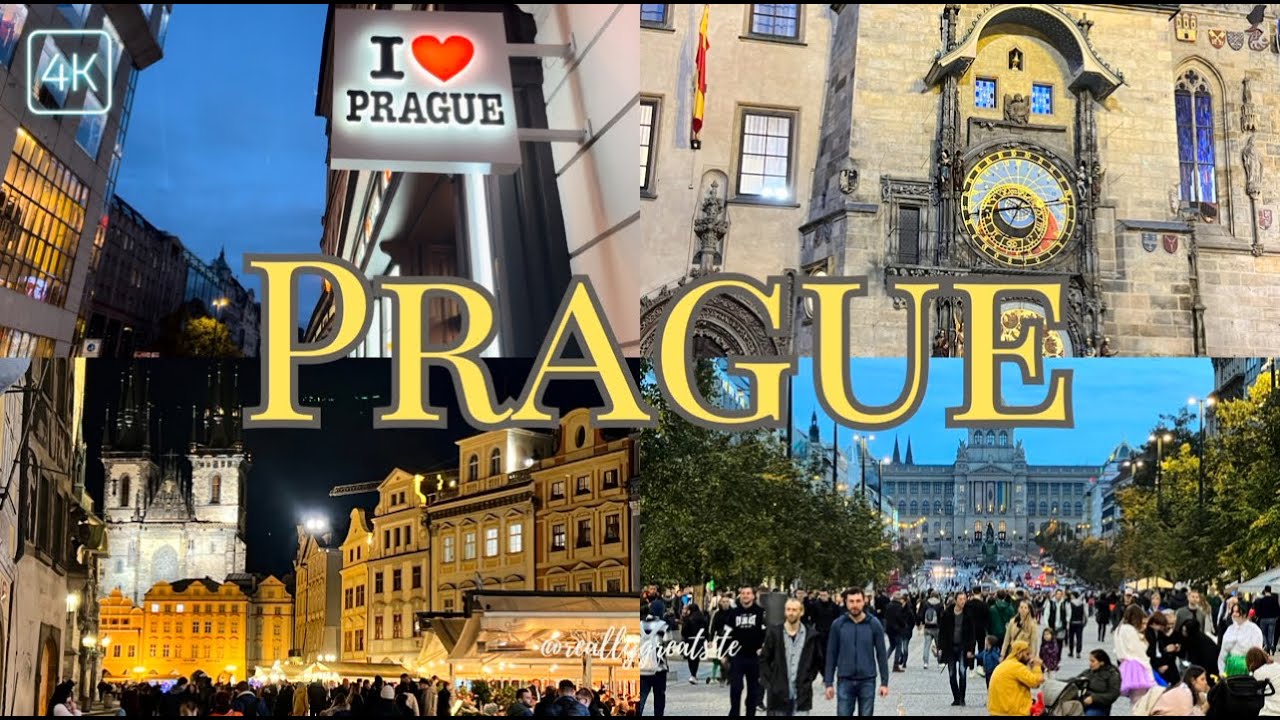 PRAGUE | Europe’s Best City | 4K Walking Tour #travel #czechrepublic