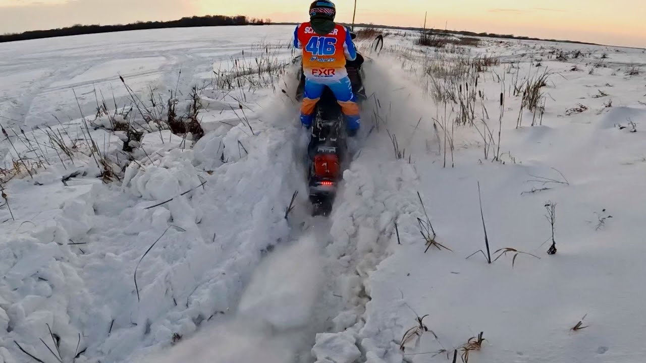 Drifted Ditch Wheelies on Polaris 600R and Assault 800