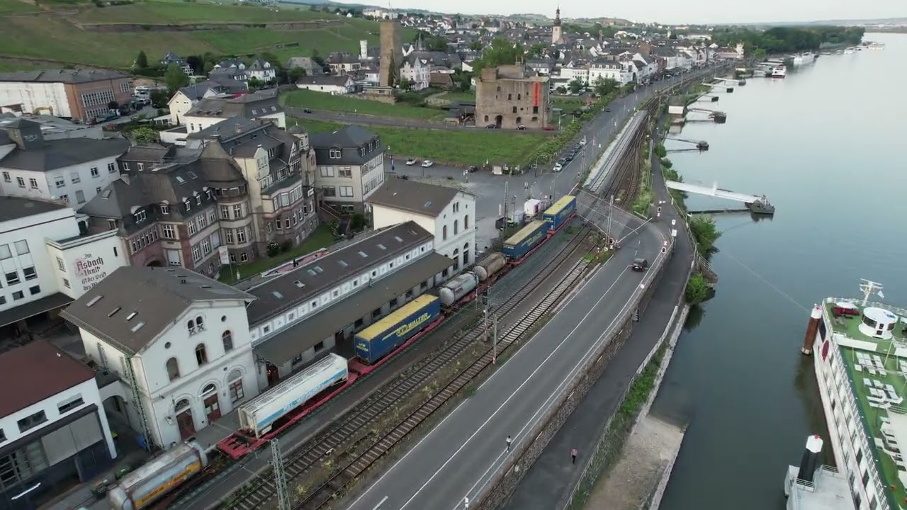2023 Rhine River Cruise Drone Footage
