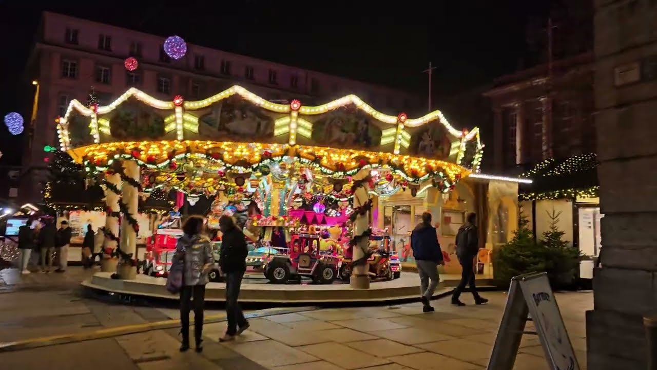 Weihnachtsmarkt Tour 2024 - Wuppertal-Barmen - 4k60fps