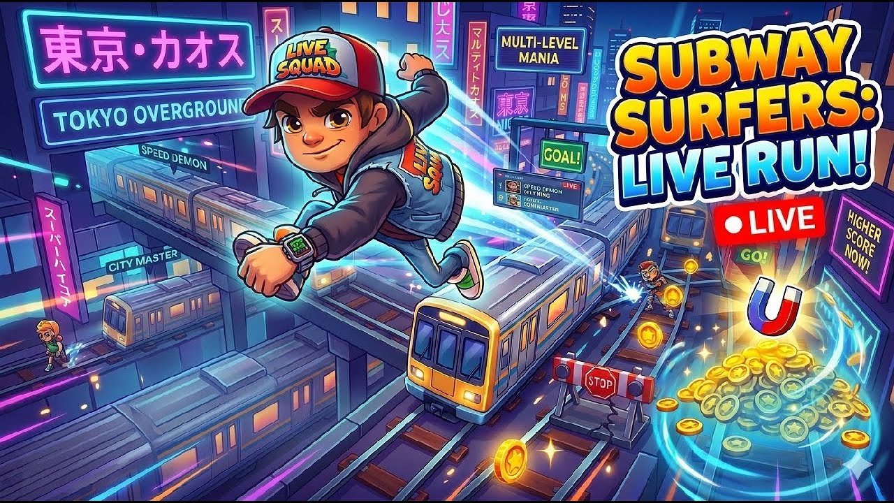 Live gameplay No ADS Subway Surfers City #subwaysurfers #subwaysurferscity
