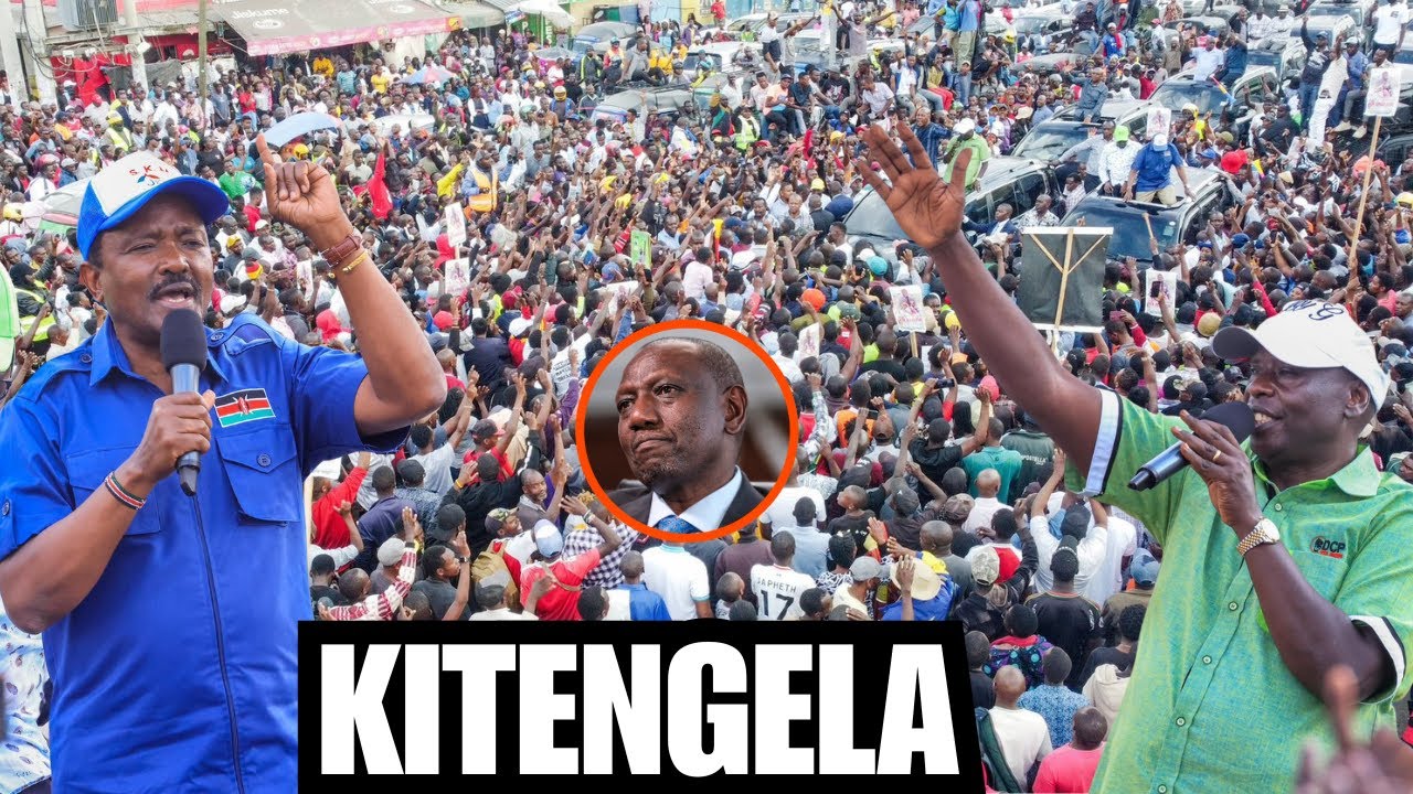BITTER FOR RUTO! See what Gachagua, Kalonzo & the team did in Kitengela, Kajiado County!!