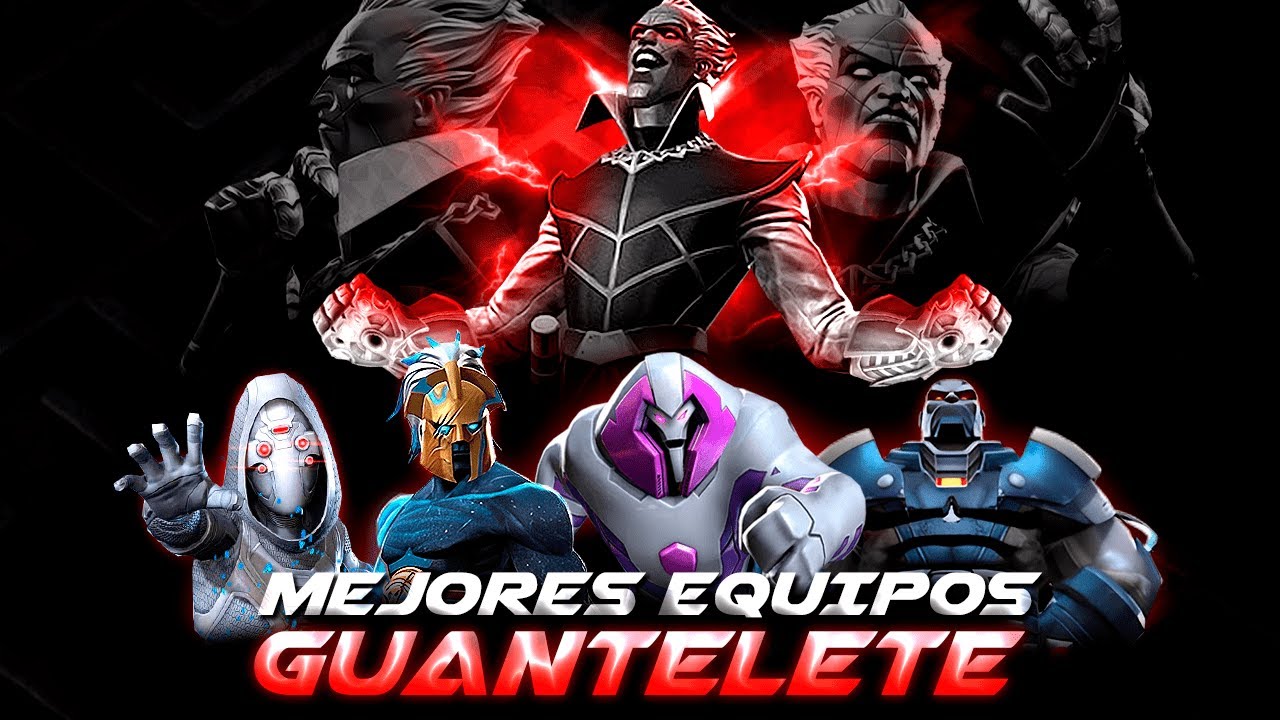 LOS 10 MEJORES EQUIPOS para EL GUANTELETE del GRAN MAESTRO | MCOC