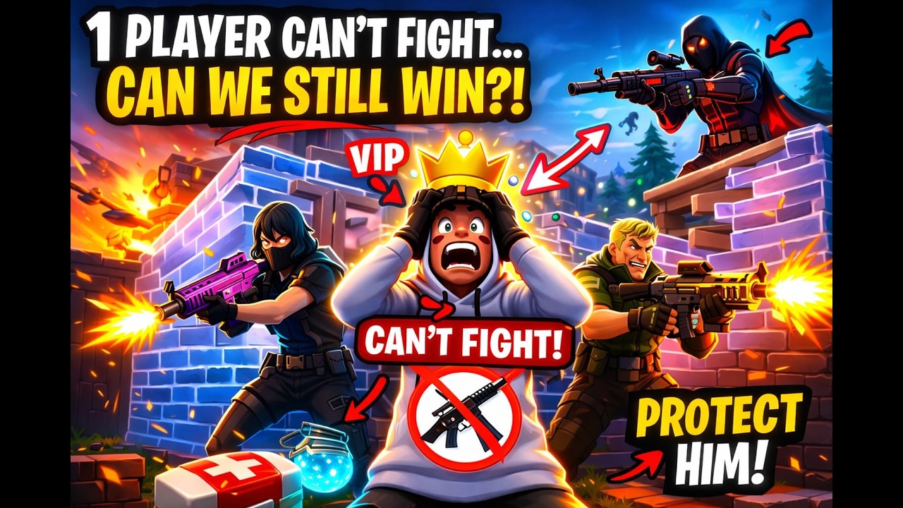 1 Player Can't Fight... Can We Still Win?