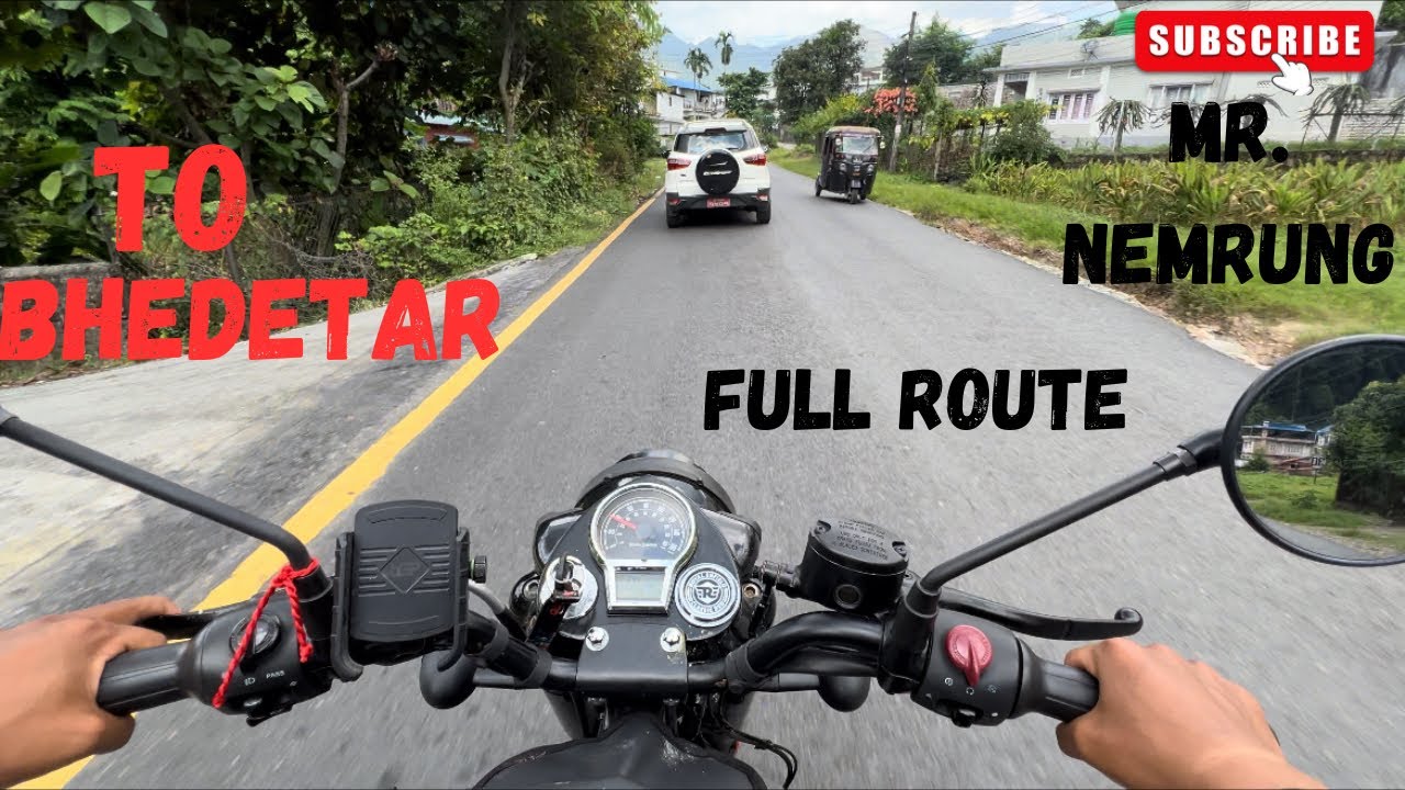 Dharan To Bhedetar /Full Route / By Road On Royal Enfield🔥