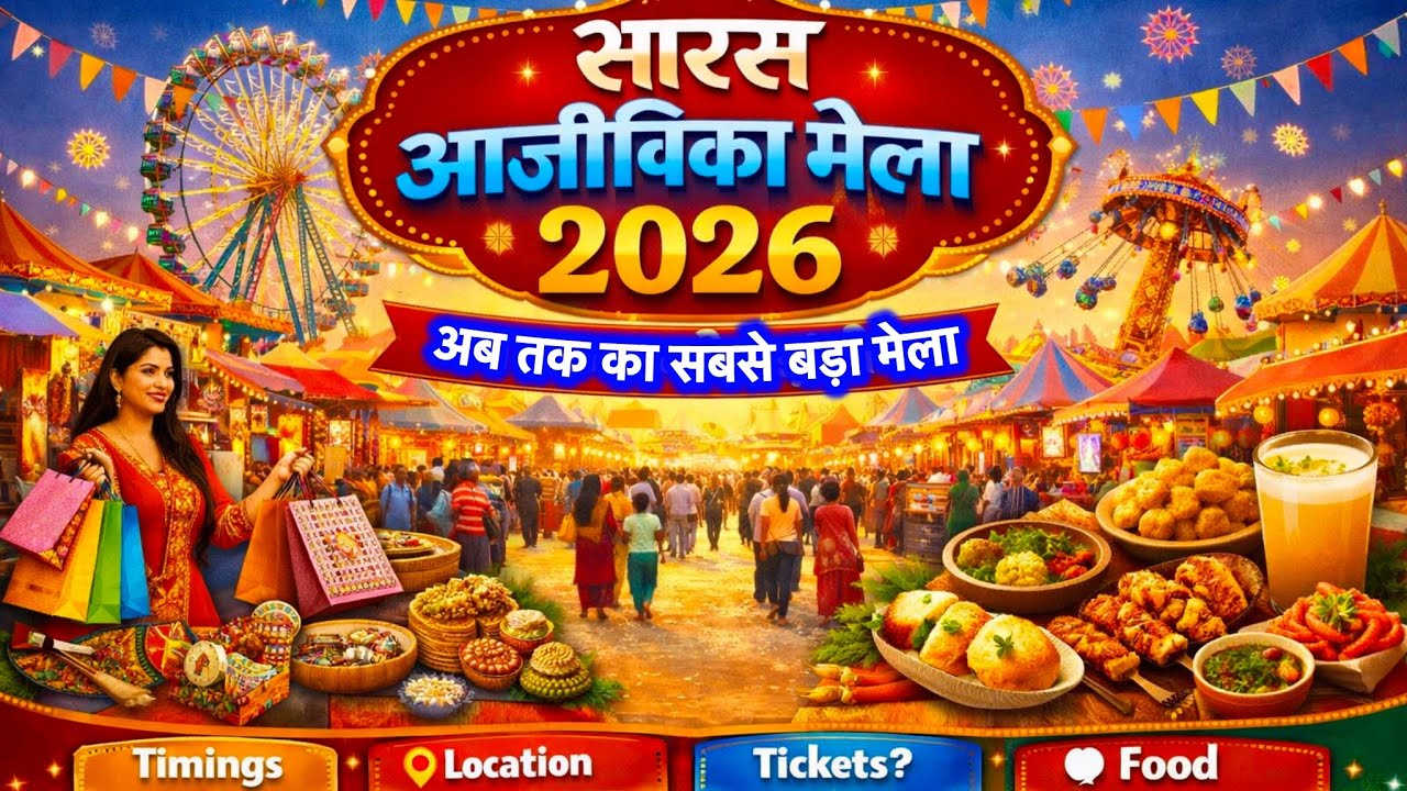Saras Aajeevika Mela 2026 / Sara Aajeevika Delhi NCR / Saras Aajeevika Leisure Valley Gurgaon 2026