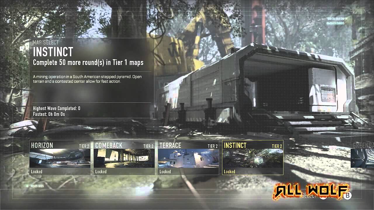 CALL OF DUTY ADVANCED WARFARE ALL MAPS TODOS LOS MAPAS