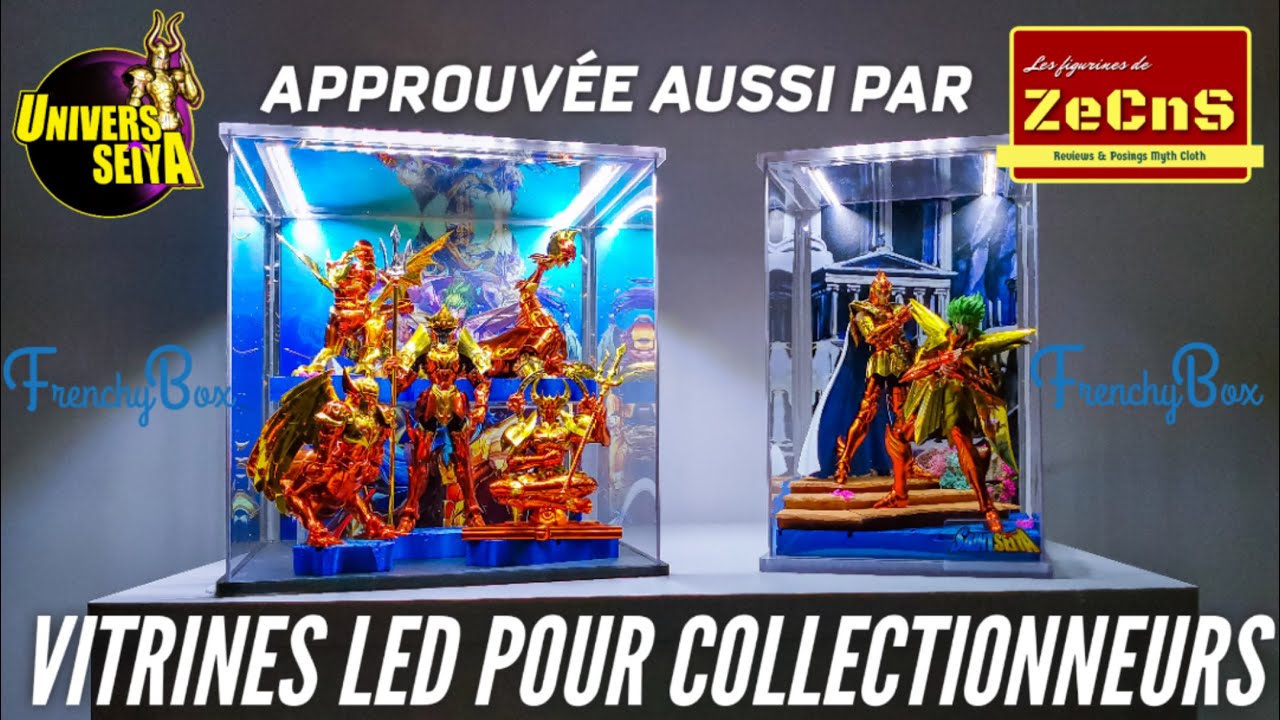 VITRINES LED COLLECTIONNEURS TOUTES LICENSES - FRENCHYBOX - UNIVERS SEIYA