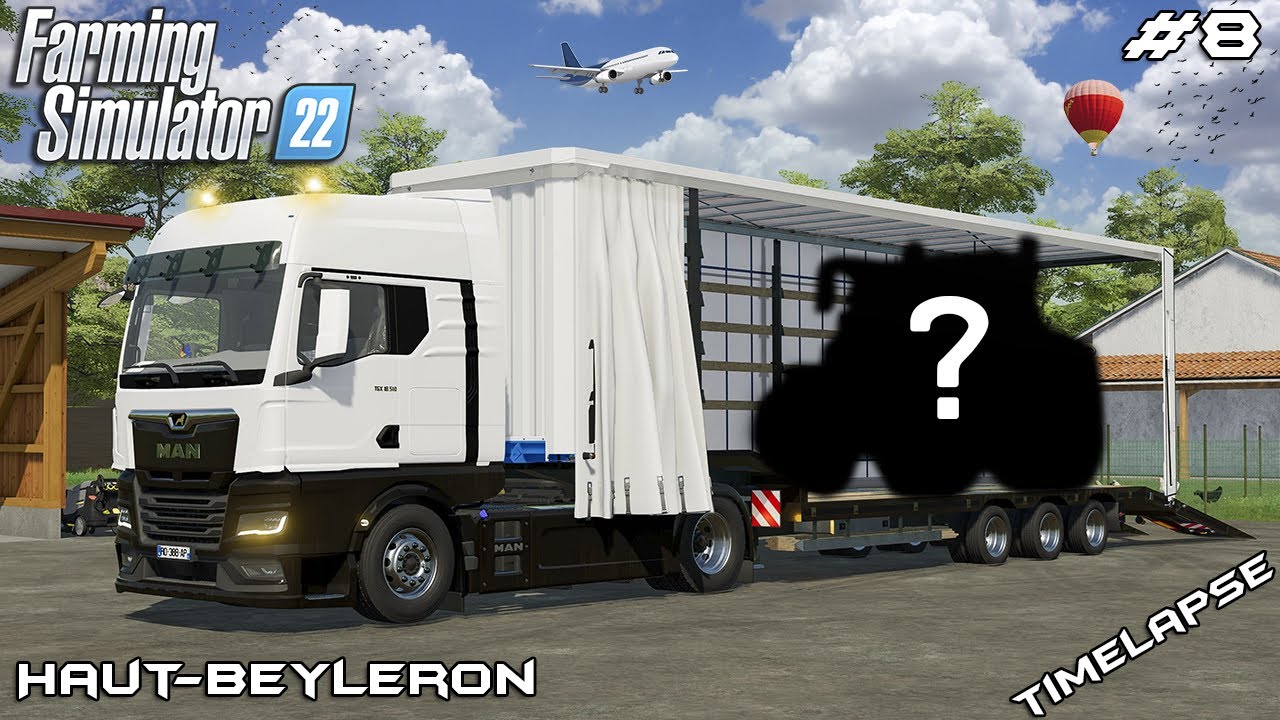 Buying new TRACTOR with GPS | Animals on Haut-Beyleron | Farming Simulator 22 | Episode 8