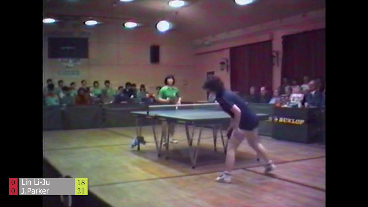 1985 North of England vs Chinese Taipei: Match 3 - Jean Parker vs Lin Li-Ju