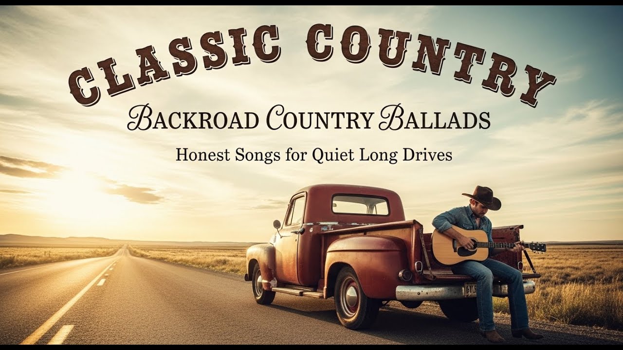 BACKROAD COUNTRY BALLADS – Honest Songs for Quiet Long Drives 🚚🌾