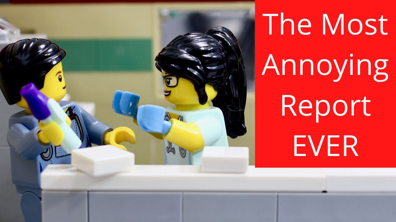 The Most Annoying Report EVER | Registered Nurses | Stop Motion