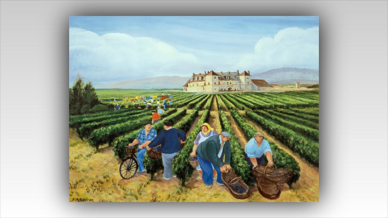 La Bourgogne vue par Margaret Loxton [Burgundy, Fine Art]