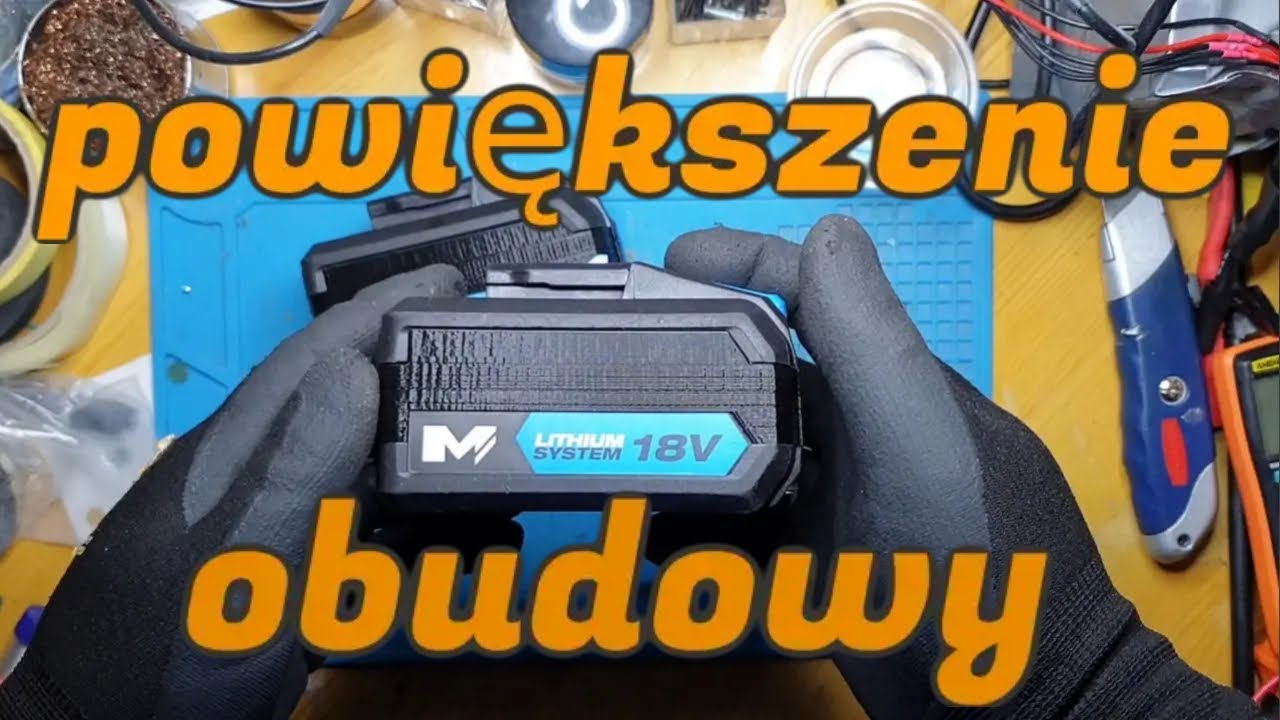 Macallister zwiększenie pojemności akumulatora