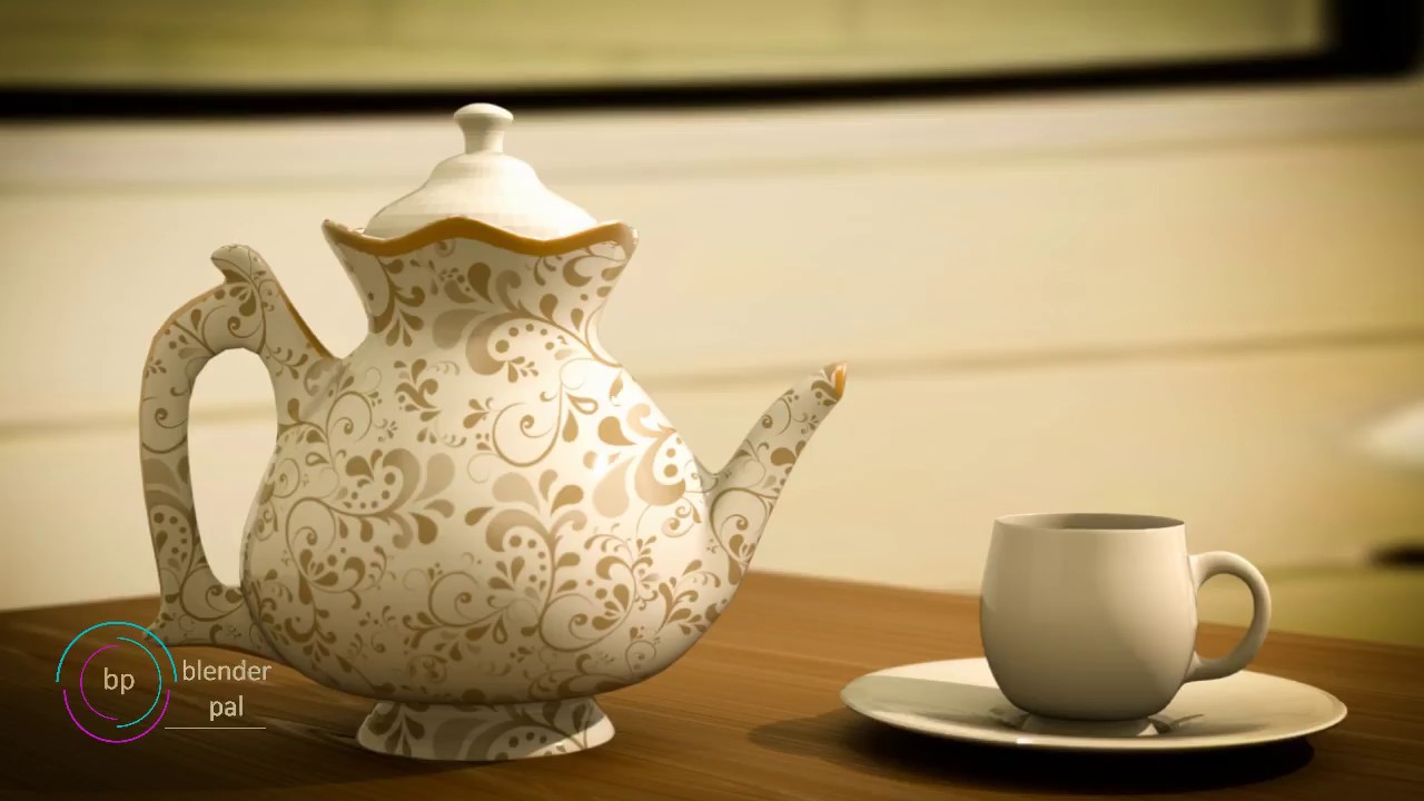 Blender Beginner Tutorial- How To Create A Designed Teapot Easily