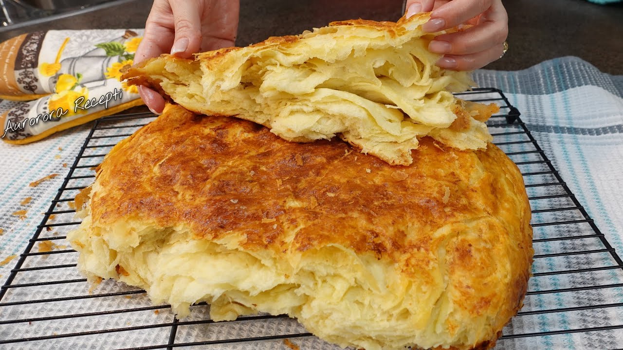 Domaca Slavska sukana pogaca , uvek se trazi parce vise - Soft, Buttery & Irresistible bread!