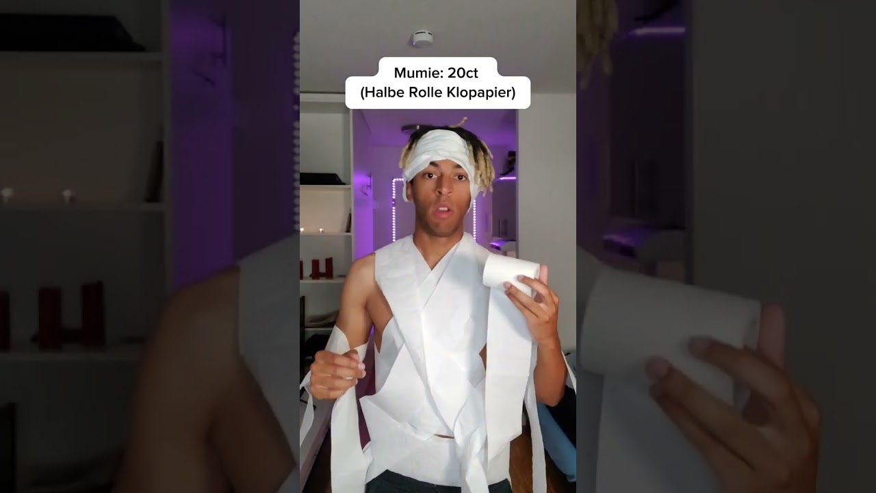 Das sind die besten Halloween Kostüme für unter 1€ 🤣 | Anzeige 