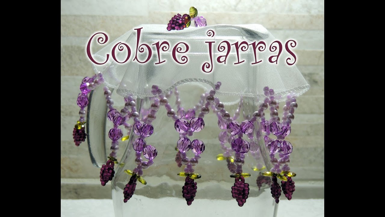 artesanato passo a passo - Cobre jarras UVINHAS