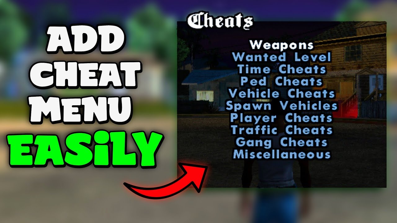 Как установить чит-меню в GTA San Andreas | Добавить чит-меню в GTA SA | Русский