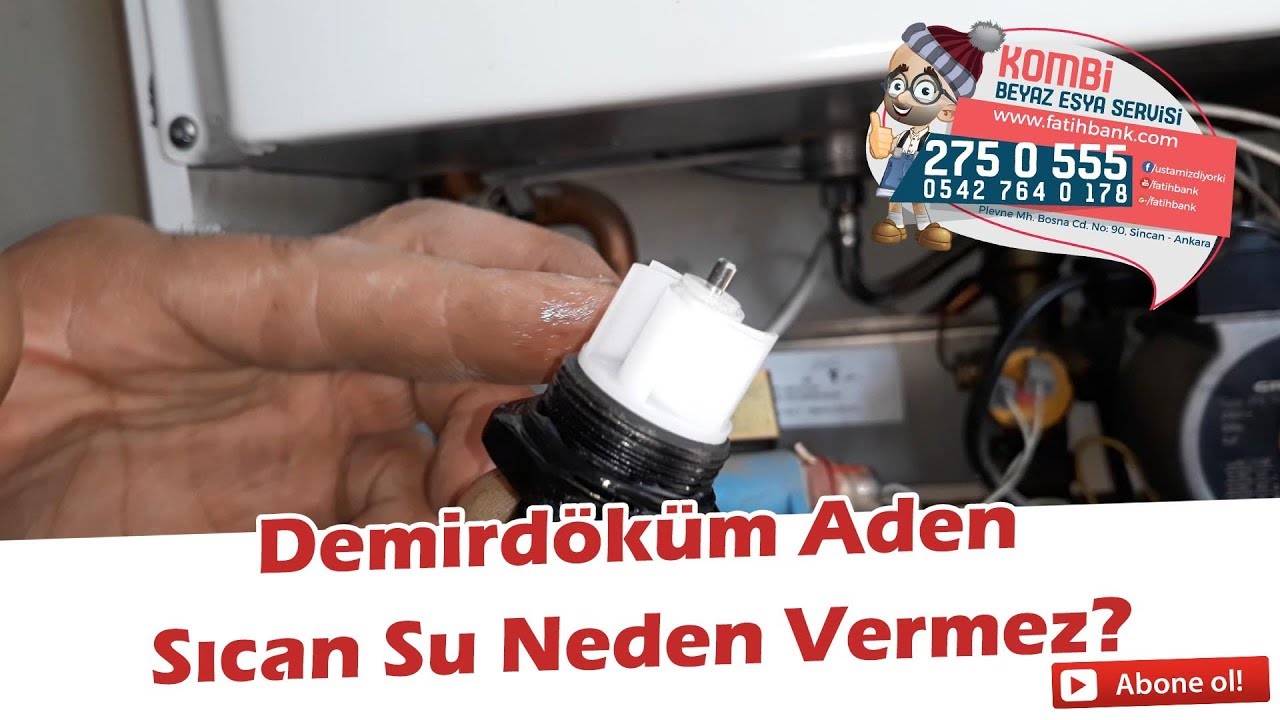 Demirdöküm Aden Kombi Akış Tirbünü Nasıl Değiştiriyoruz!