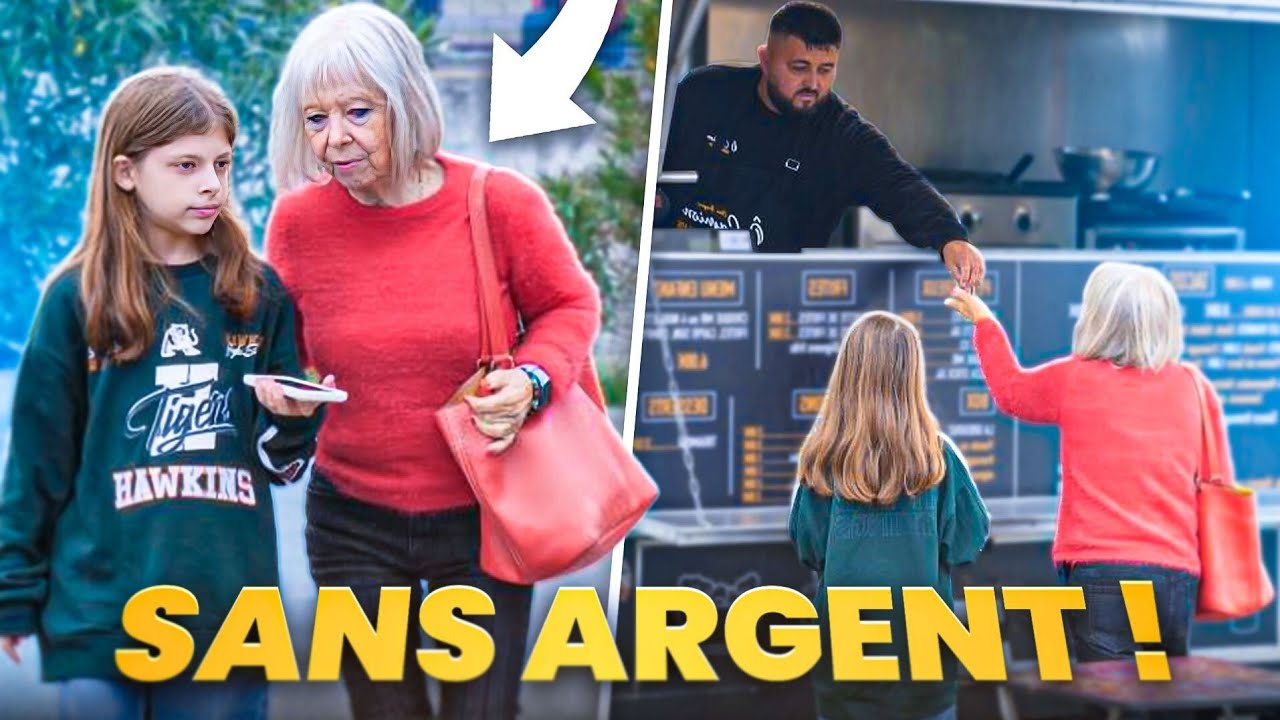 UNE MAMIE DE 76 ANS N'A PAS LES MOYENS DE S'OFFRIR À MANGER 😢 [Expérience Sociale]